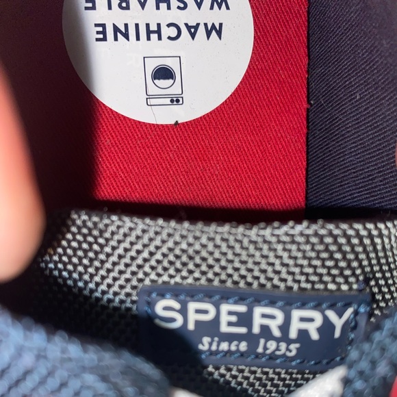 SPERRY Body Washable Shoes Navy/Gray Sz 6M Women’s - Picture 15 of 15